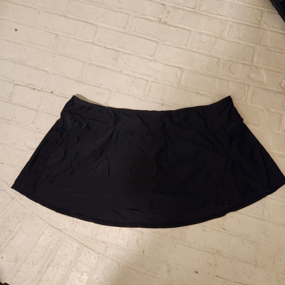 Ava & Viv Black Swim Skirt